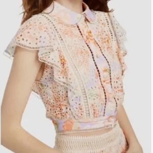 Alice + Olivia Cavan Blouse